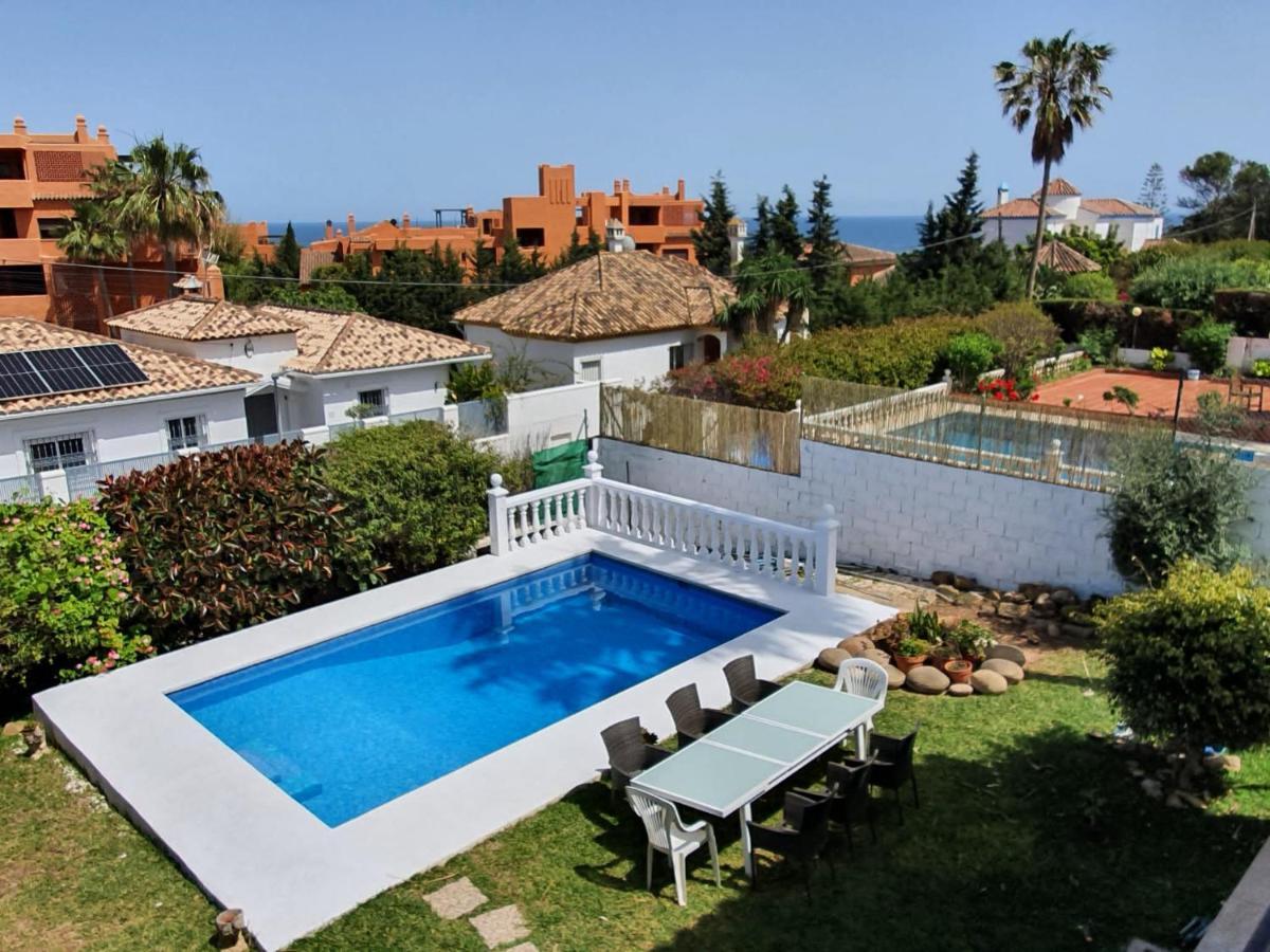 Beautiful 5 Bedroom Villa, Sea Views, Private Pool, Estepona Newly Refurbished Dış mekan fotoğraf